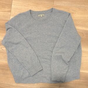 Reformation Women’s baby blue Crewneck Cashmere Sweater